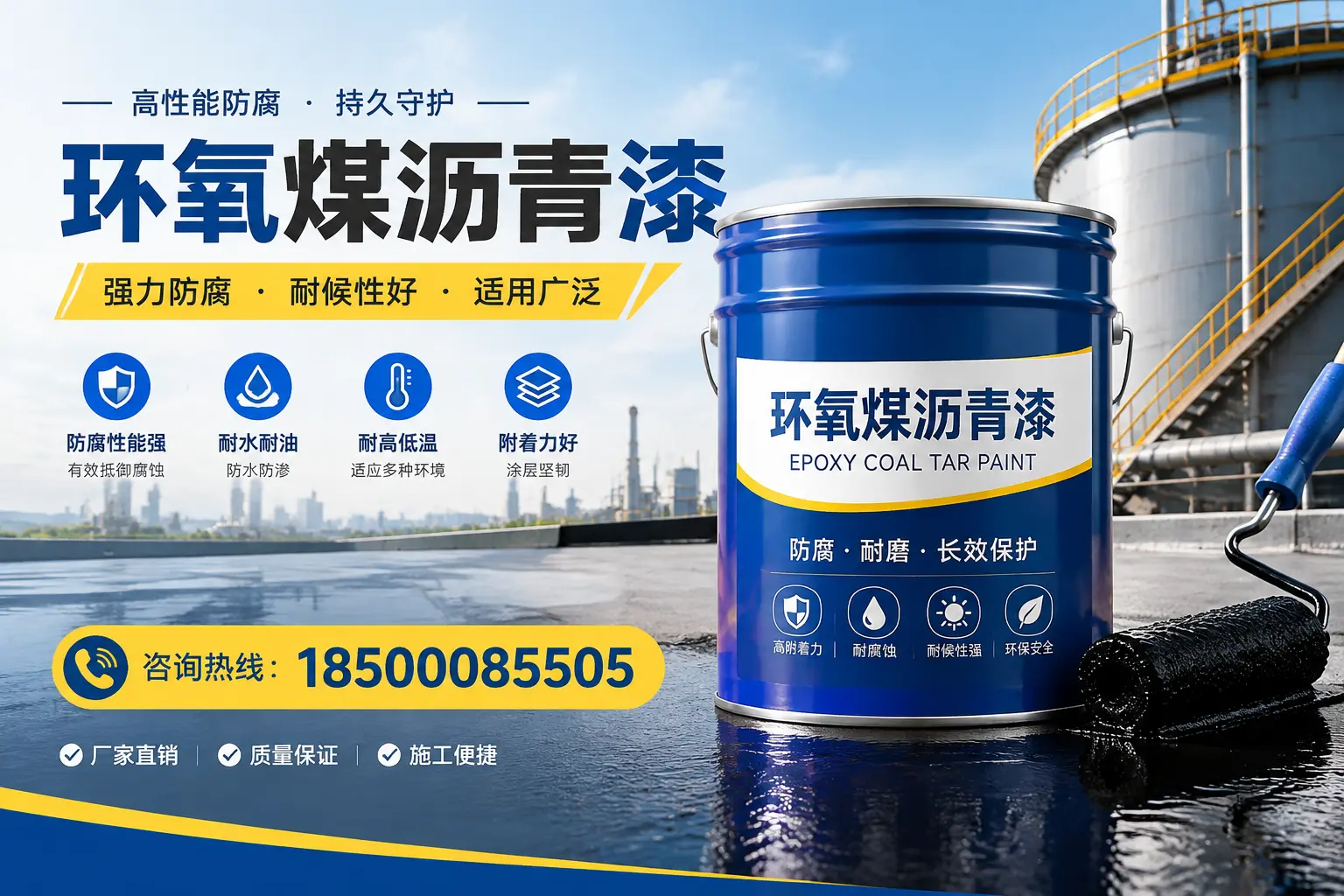 环氧煤沥青漆的储存与运输注意事项,北海企业须知